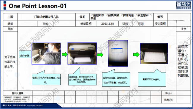 OPL實操活動開展